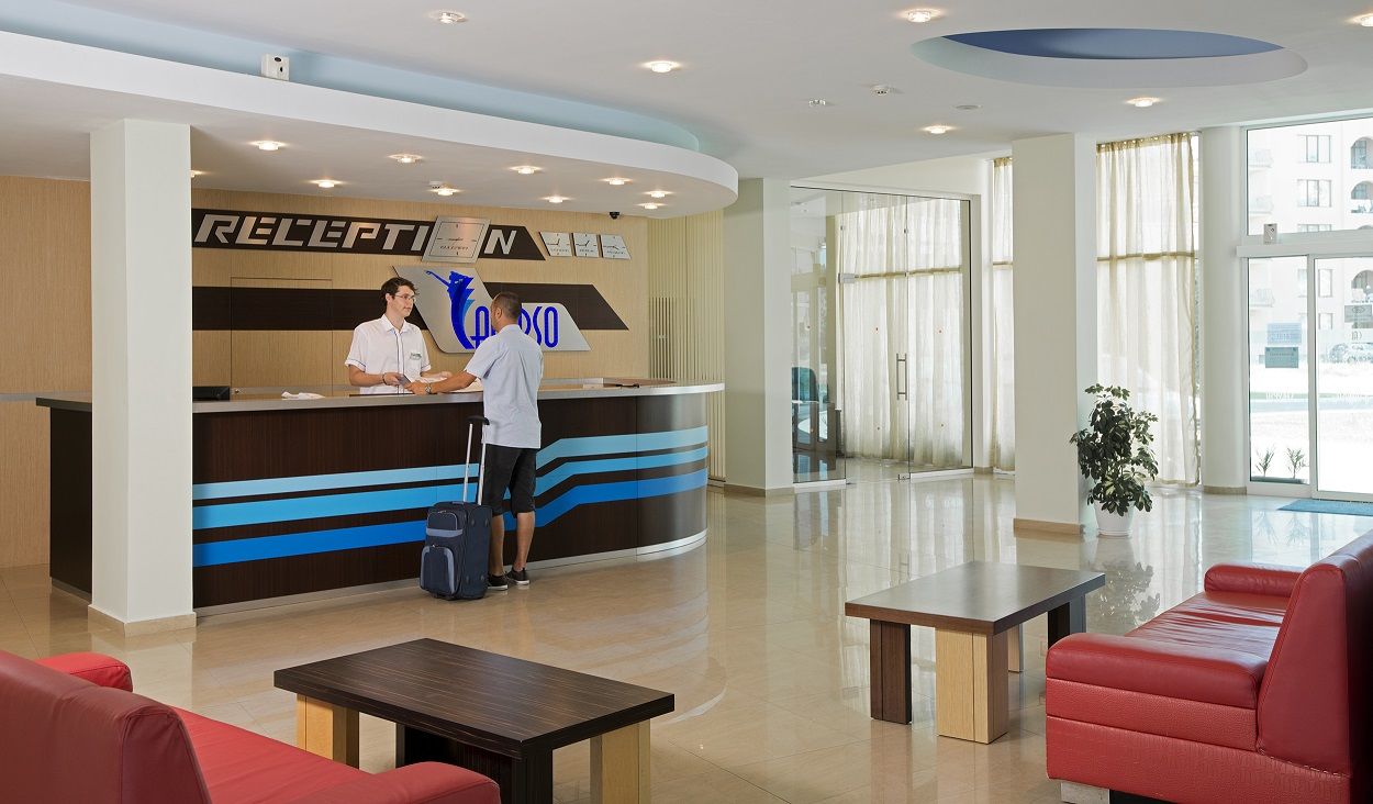 Calypso Hotel - All Incluisve Pantai Sunny Bagian luar foto